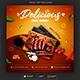 food-social-media-promotion-instagram-banner-post-design bbq